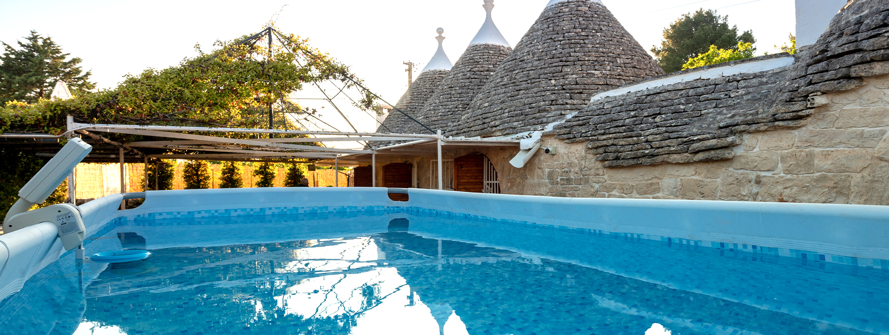 Il piacere di una piscina